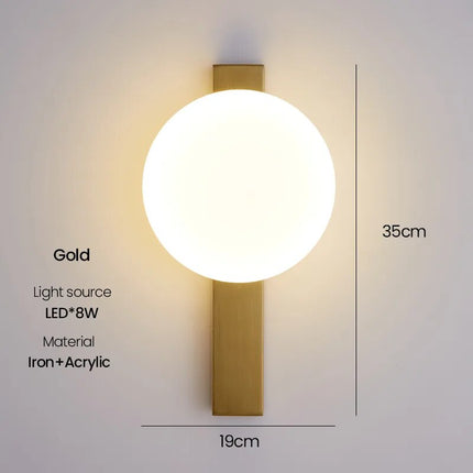 Applique murale LED moderne