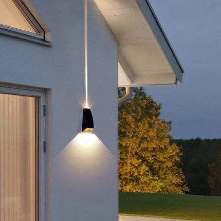 Applique murale LED étanche double faisceau 2x3W pour extérieur — LZ4X9M