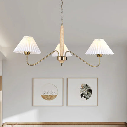 Lustre suspension élégant en bois pour cuisine et îlot — LZ4P9XQ