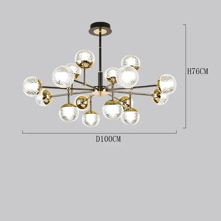 Lustre fantaisie pour salle à manger plafonnier — LZ4X9T2