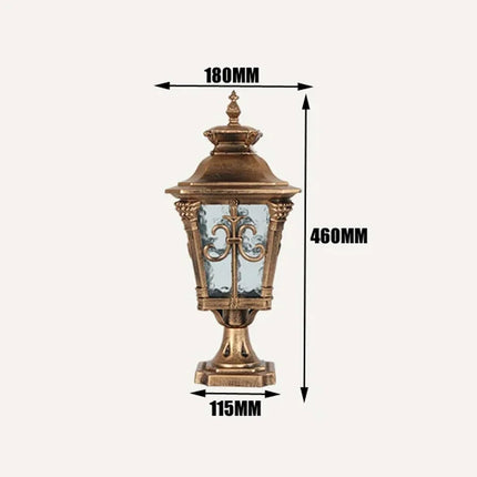 Applique murale extérieure étanche antirouille pour jardin et cour — LZ4X9P2