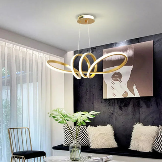 Suspension LED moderne pour décoration intérieure élégante — LZ4X9P