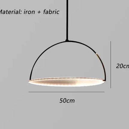 Suspension ronde en tissu danois pour décoration intérieure — LZ4X9T
