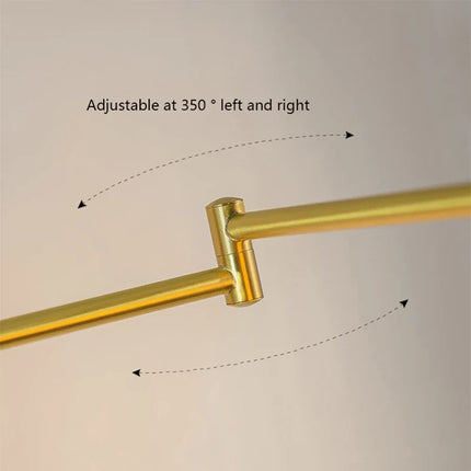 Applique murale bois nordique avec abat-jour céramique ajustable — LZ4X9P2