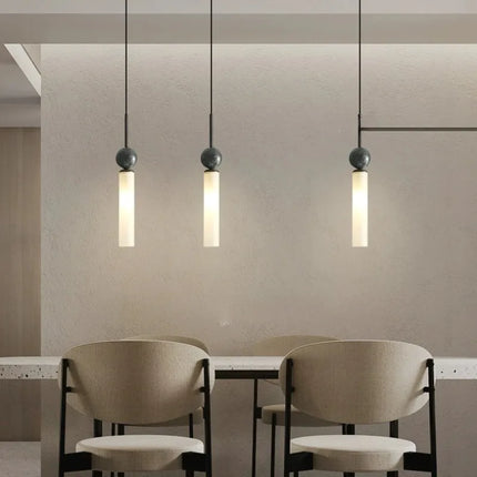Suspension moderne en marbre et cuivre pour éclairage intérieur — LZ4X9P