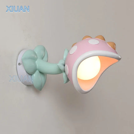Applique murale fleur en résine PE pour chambre enfant — LZ4X9T2