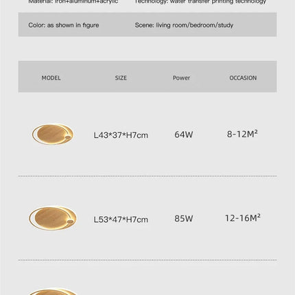 Lustre circulaire en bois avec éclairage intelligent — LZ4X9P2