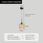 Ambre 17cm / Sans ampoule