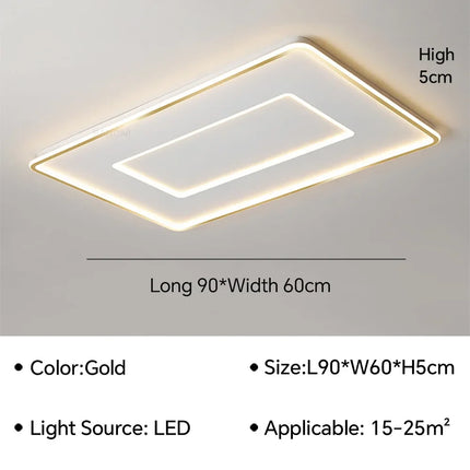 Plafonnier LED élégant pour décoration intérieure moderne — LZ4X9T