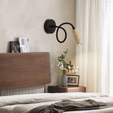 Applique murale design nordique effet marbre pour lecture et déco — LZ4X9T2