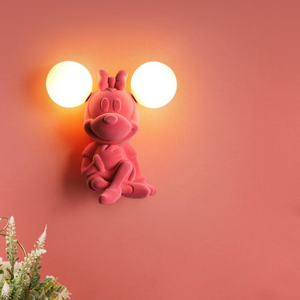 Applique murale LED moderne pour enfant motif Mickey — LZ4X9T1
