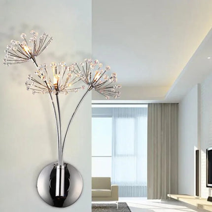 Applique murale LED design en forme de pissenlit style nordique — LZ4X9JQ