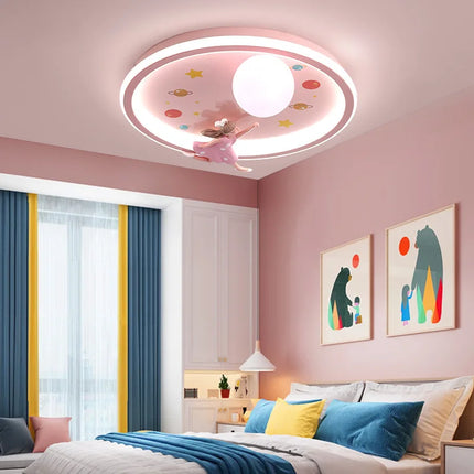Plafonnier mignon pour chambre enfant ambiance romantique et chaleureuse — LZ4D9X2