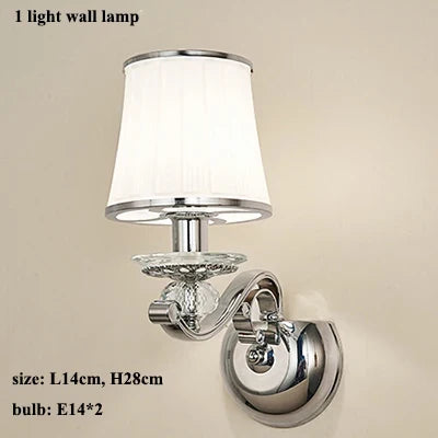 Lustre moderne chromé avec abat-jours blancs — LZ4XJ9