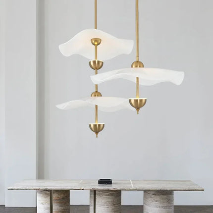 Suspension décorative forme feuille de lotus style nordique — LZ4X9M