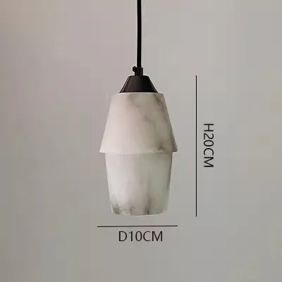 Suspension LED vintage style marbre rétro — LZ4Q7M9