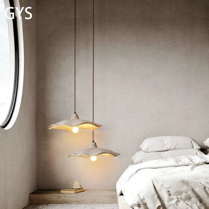 Suspension LED style loft en béton pour restaurant et bar — LZ4D9X1