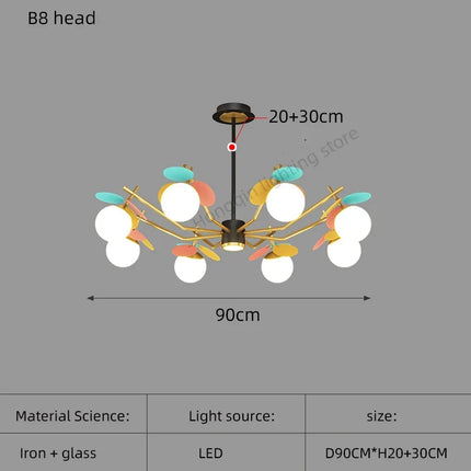 Lustre LED moderne pour chambre d'enfant — LZ4X9P2