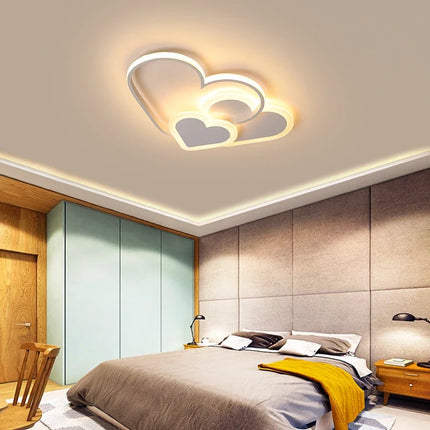 Plafonnier moderne en forme de cœur pour bureau et chambre d’enfant — LZ4QX9