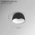 Noir 18cm / Blanc chaud
