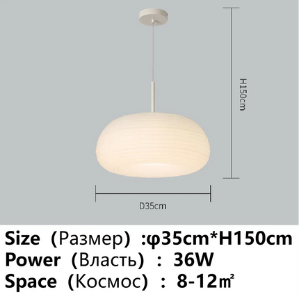 Lustre LED forme pomme pour salon, chambre, couloir et balcon — LZ4X9T2