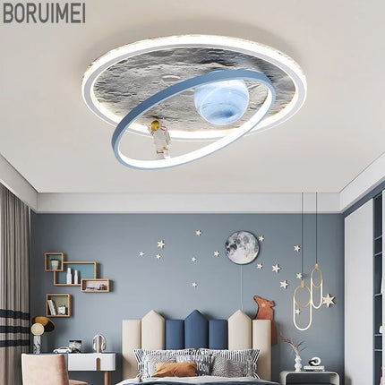 Plafonnier LED rond pour éclairage intérieur contemporain — LZ4T9Q7