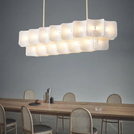 Lustre LED moderne à acrylique avec gradation variable — LZ4F9T1