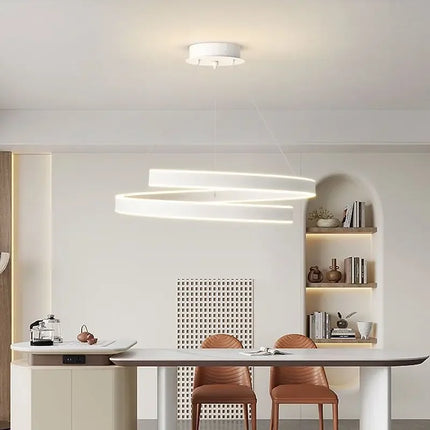 Lustre spirale LED pour décoration intérieure — LZ4X9Q2M
