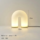 1 lampe de table lumineuse / OR / 3 modifiables