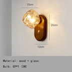 A-Verre ambré / Lumière chaude 3000K