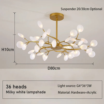 Lustre suspension moderne au design créatif et simple — LZ4X9P