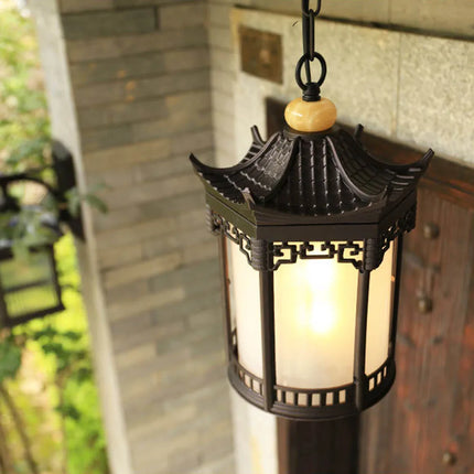 Plafonnier vintage pour extérieur, idéal jardin, balcon et terrasse — LZ4X9M2