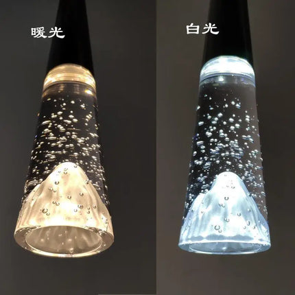 Suspension élégante en cristal pour éclairage intérieur moderne — LZQ7F2