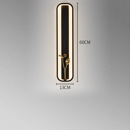 Applique murale en cuivre au design moderne pour intérieur élégant — LZ4P9XQ