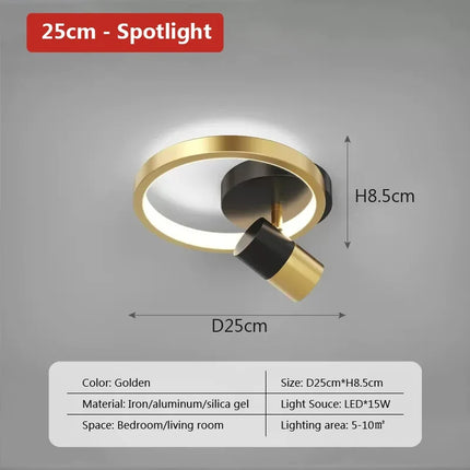 plafonnier led moderne pour décoration intérieure élégante