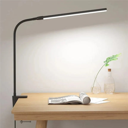 Lampe de bureau LED pliable à clip avec protection oculaire, 3 modes, 10 intensités — LZ4X9T1