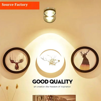 Applique murale LED moderne au design simple et créatif — LZ4X9T2