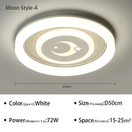 Plafonnier LED moderne pour décoration intérieure lumineuse et élégante — LZ4X9T2