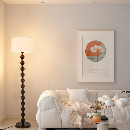 Lampadaire en bois haut de gamme style rétro pour intérieur — LZ4P9XQ