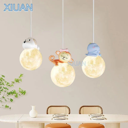 Suspension en résine décor animaux pour enfants — LZ4X9P