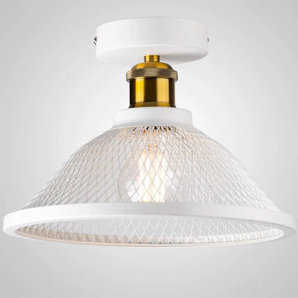 Plafonnier LED vintage style industriel rétro pour loft — LZ4X9P2