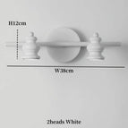 2 têtes blanc / CHINE / Blanc chaud (2700-3500K)