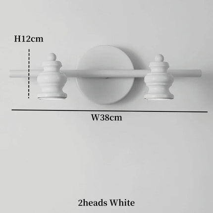 Applique murale LED américaine pour miroir de salle de bains avec ampoules offertes — LZ4X9J
