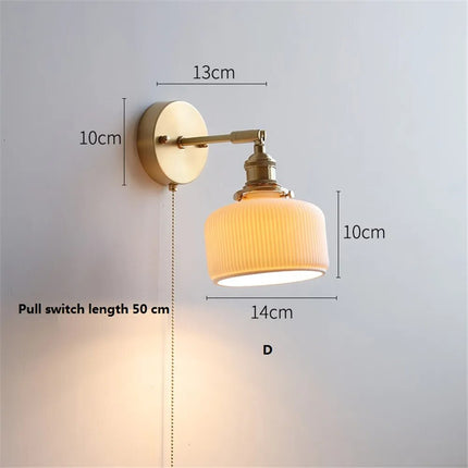Applique murale LED en céramique élégante — LZ4X9QJ