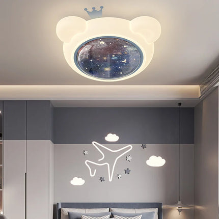Plafonnier LED enfant effet ciel étoilé créatif — LZ4X9T