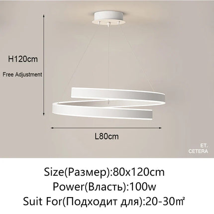 Lustre rond noir et blanc pour salon, salle à manger et cuisine — LZ4N7Q2F