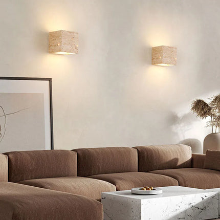 Applique murale LED design en forme de cuboïde 3000K — LZ7XQ2