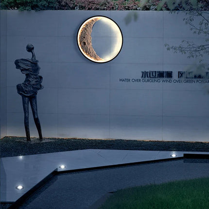 applique murale extérieure moderne à led imperméable pour jardin et villa