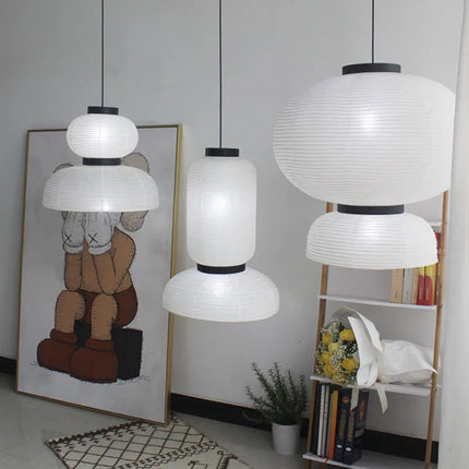 Suspension design danoise en papier de riz blanc — LZ4X9T2