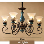 6 lumières / Sans ampoules